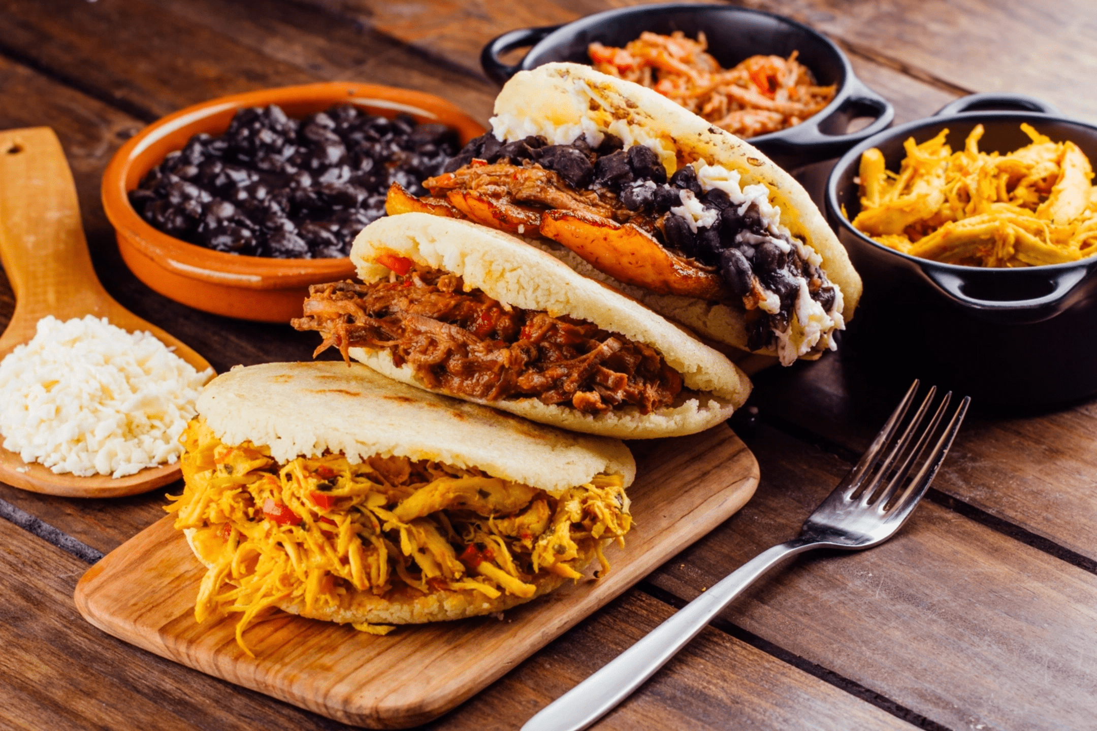 Arepas de carne